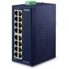 Шестнадцатипортовый промышленный коммутатор Fast Ethernet ISW-1600T от компании Planet