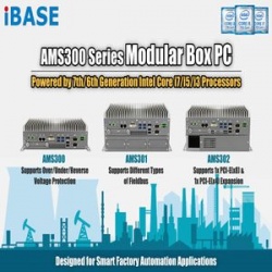 Серия промышленных компьютеров AMS300 от компании IBASE