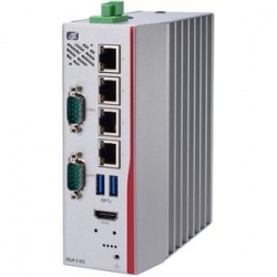 Компактный сервер сетевой безопасности Axiomtek iNA140 для установки на DIN-рейку