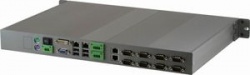 1U Коммуникационный сервер GCS-1100i с 8xRS-232 портами на Intel Atom N270 1.6ГГц.