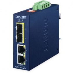 Компактный медиаконвертер Planet IGT-2205AT-E с двумя портами  SFP
