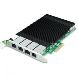 Четырехпортовая сетевая карта Planet ENW-9740P с функцией PoE и бюджетом до 120 Вт