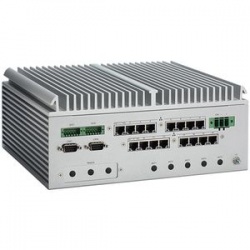 Безвентиляторный компьютер Axiomtek UST520 с 16 портами Ethernet