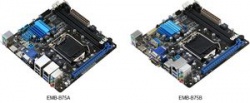 Две новые материнские платы Mini-ITX с поддержкой FULL HD дисплеев.