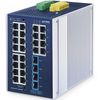 Коммутатор Planet IGS-4215-24T4X для DIN-рейки